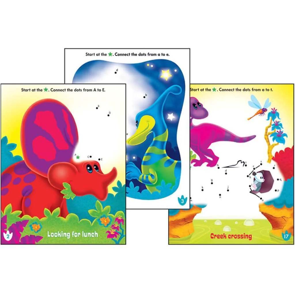 A-Z Dino Dot Dino Mite Pals Wipe-Off 