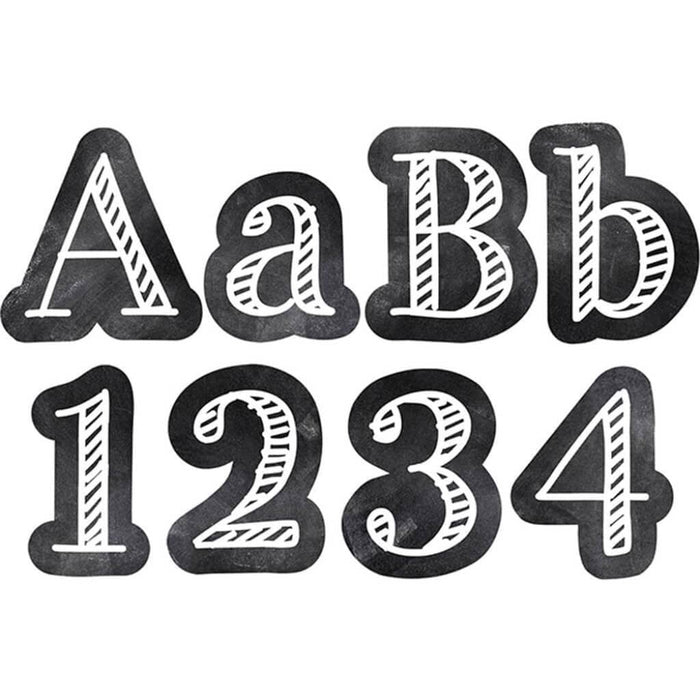 Chalkboard Designer Letters 4" 