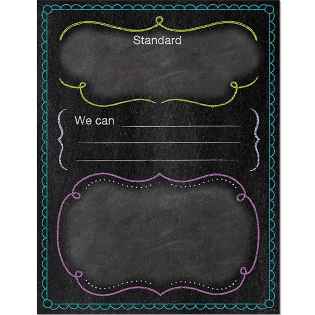 Learning Standard Chart (Chalk) 