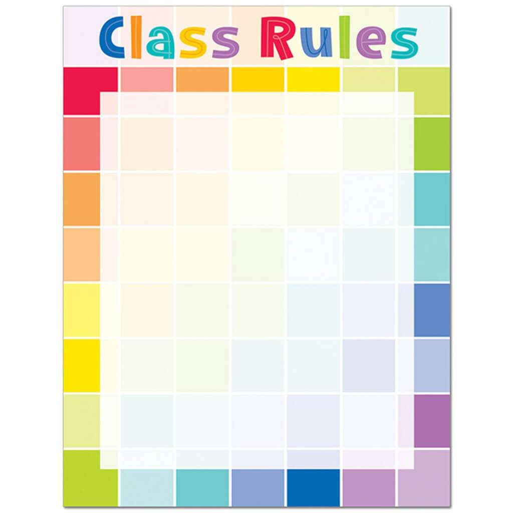 Painted Palette Class Rules Chart