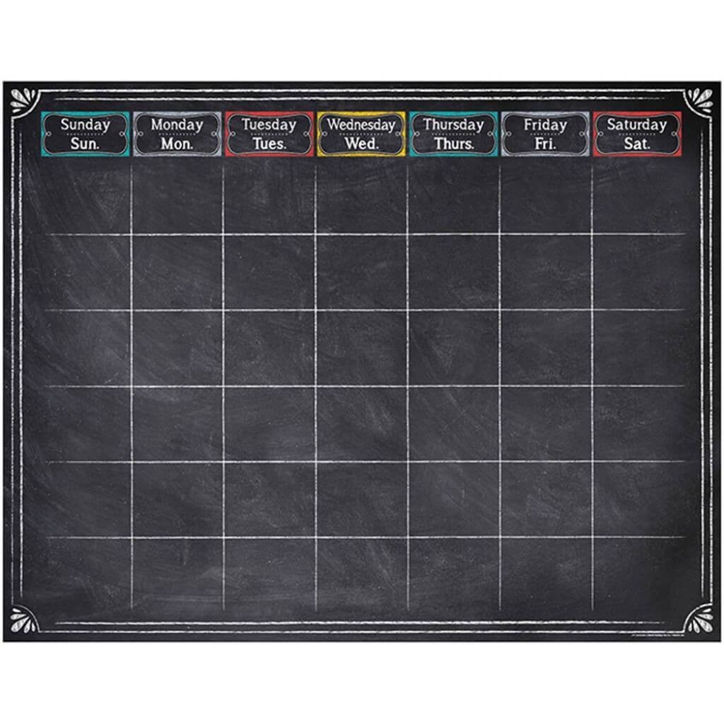 Chalk It Up! Large Calendar Chart 