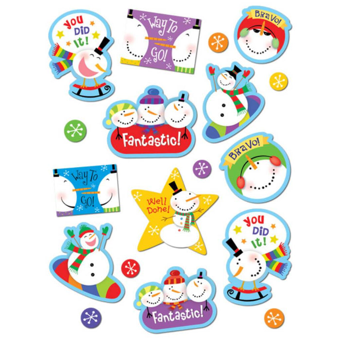 Snowmen Stickers 
