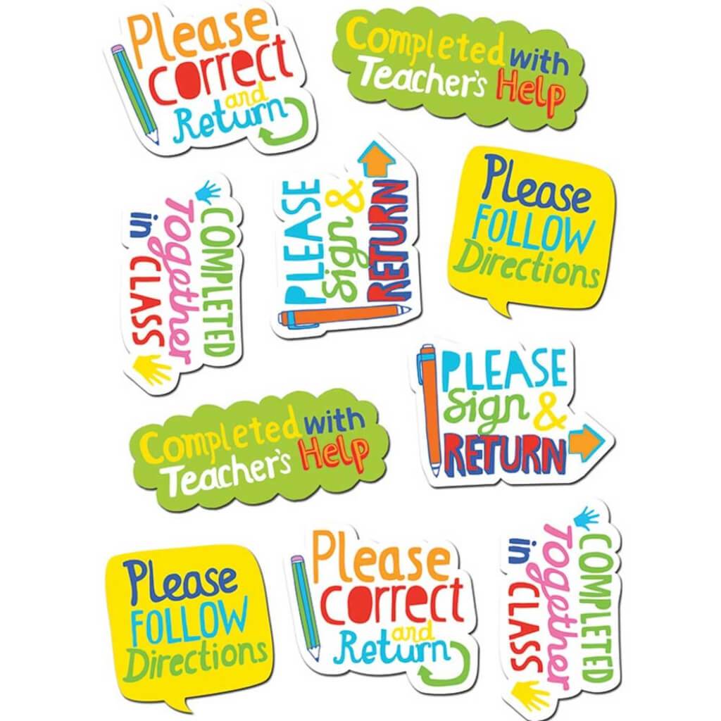 Time-Saving Phrases Stickers 