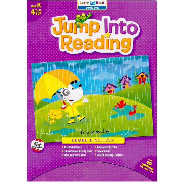 Jump Into Reading Learn to Read Book