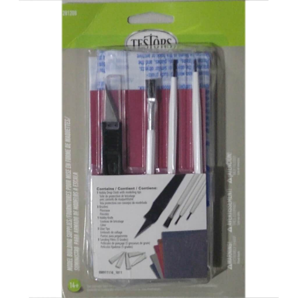 Testors Model Master Model Building Supplies Set