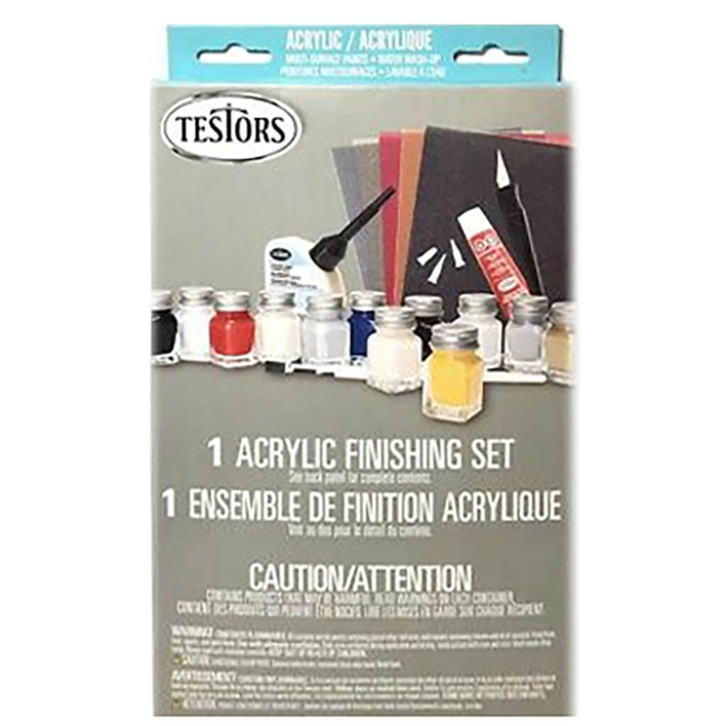 Testors Acrylic Finishing Set