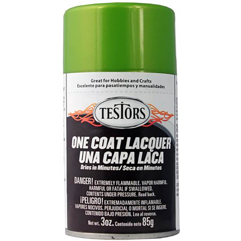 Testors One Coat Lacquer Paint 3oz