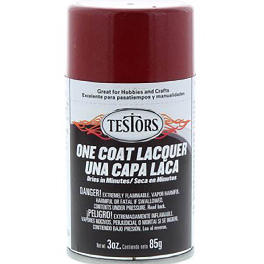 Testors One Coat Lacquer Paint 3oz