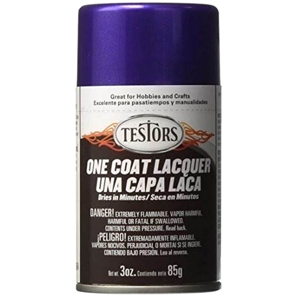 Testors One Coat 3oz  Purple Licious Gloss