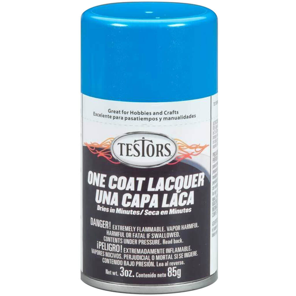 Testors One Coat 3oz Icy Blue