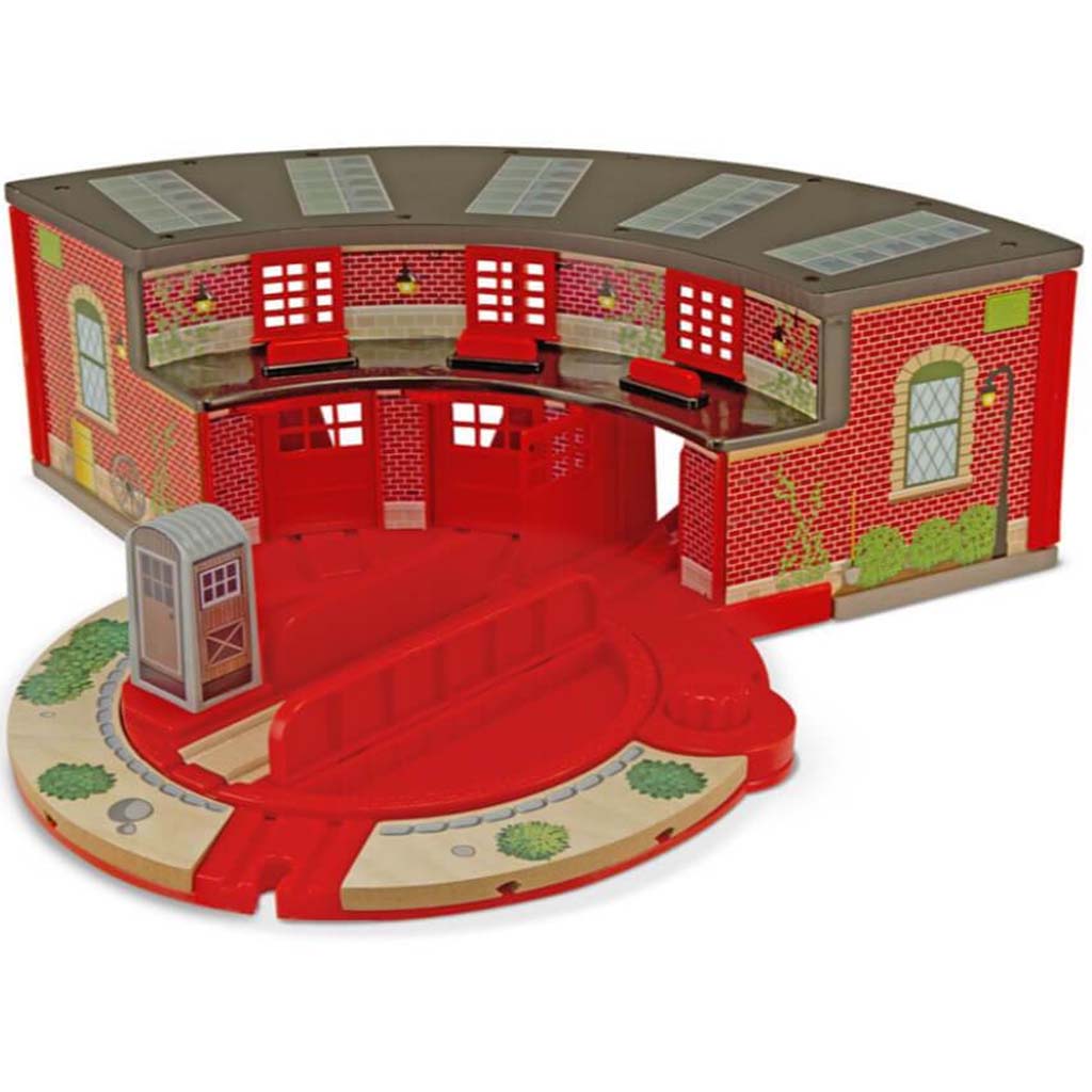 Roundhouse &amp; Turntable Set 