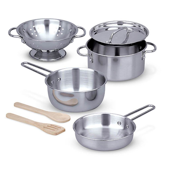 LET'S PLAY HOUSE! POTS & PANS SET