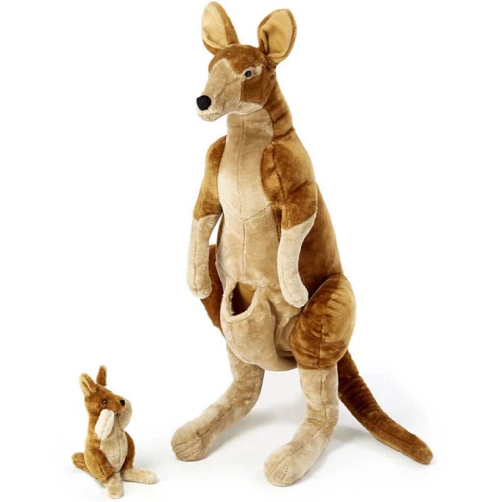 Kangaroo And Joey - Plush 