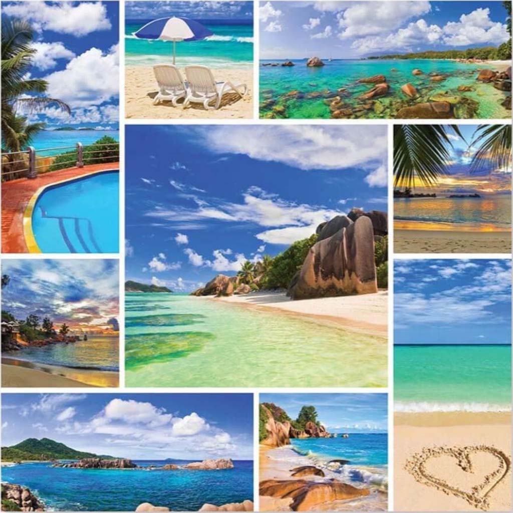 1000 Pc Photos From Paradise Cardboard Jigsaw 