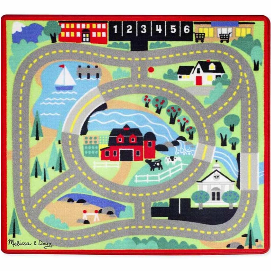 Round The Town Road Rug 