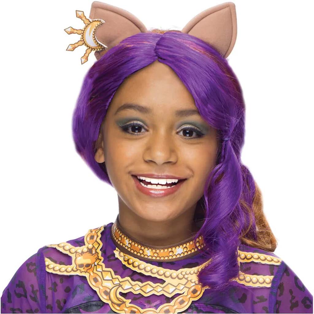 Clawdeen Wolf Wig with Ears