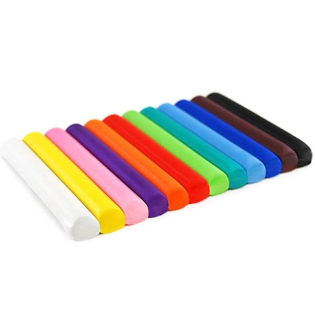 CLAY MODELLING ASTD COLOR 12PC  ASSORTED 