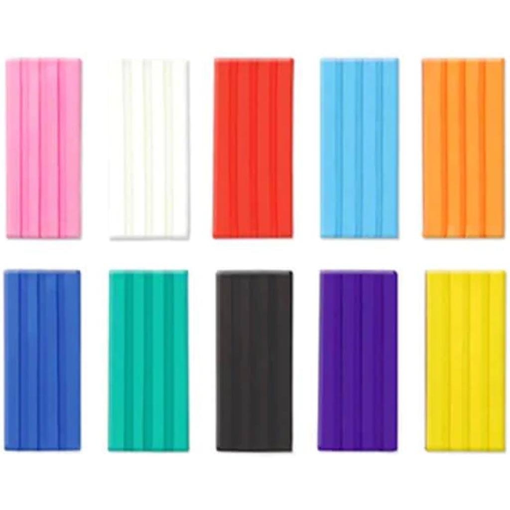 CLAY MODELLING ASTD COLOR 10PC  ASSORTED 