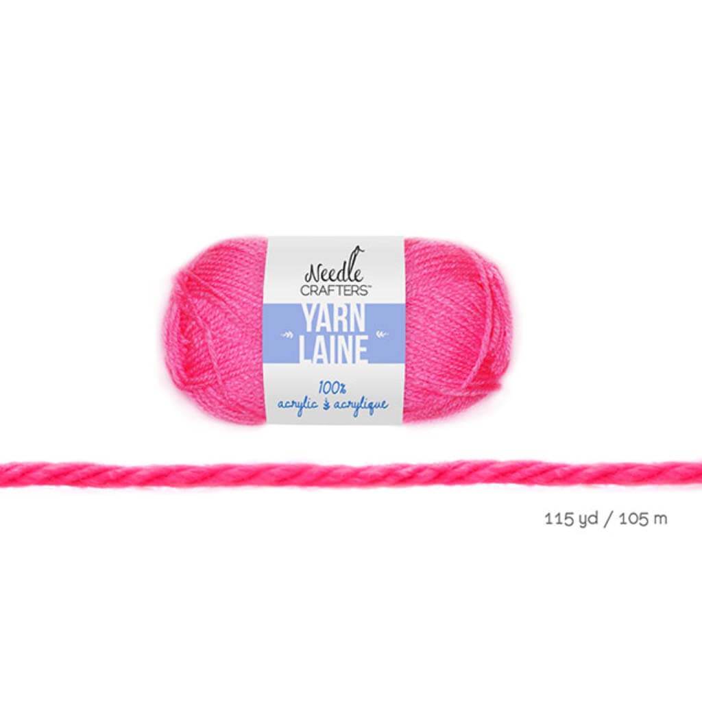 NEEDLECRAFTERS ACRYLIC YARN STANDARD BALL DYE 50G 