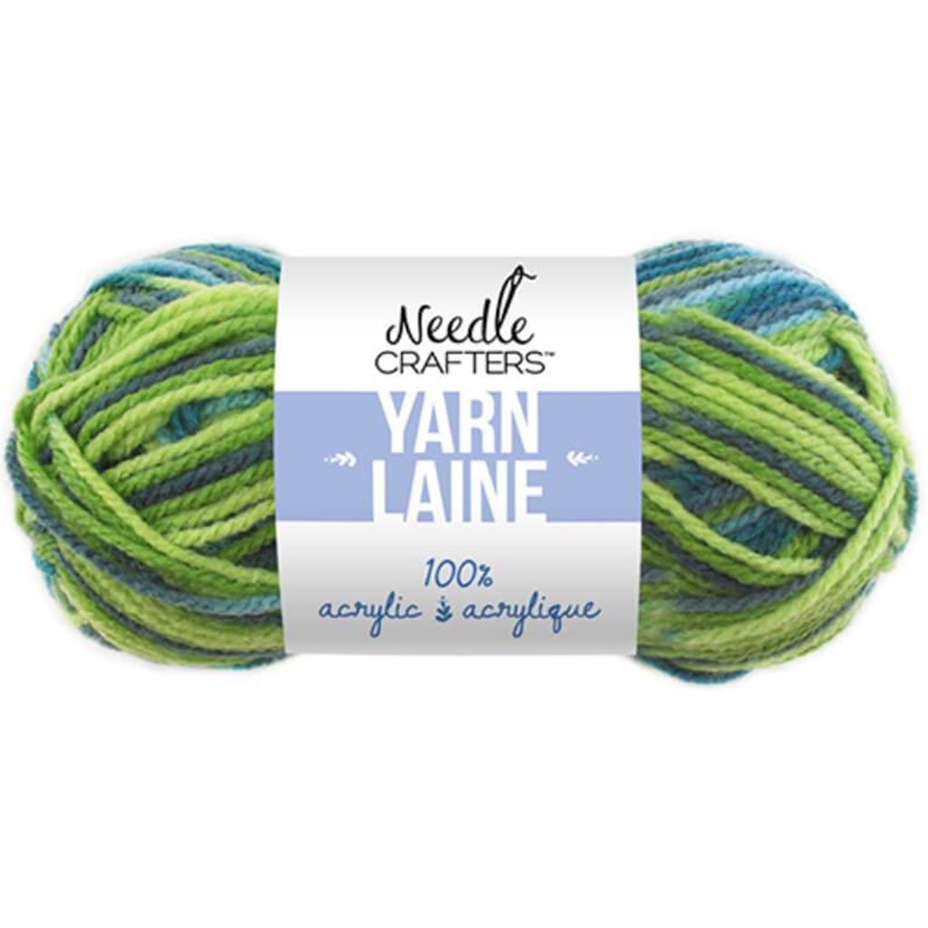 NEEDLECRAFTERS ACRYLIC YARN MULTI-DYED BALL 50G 