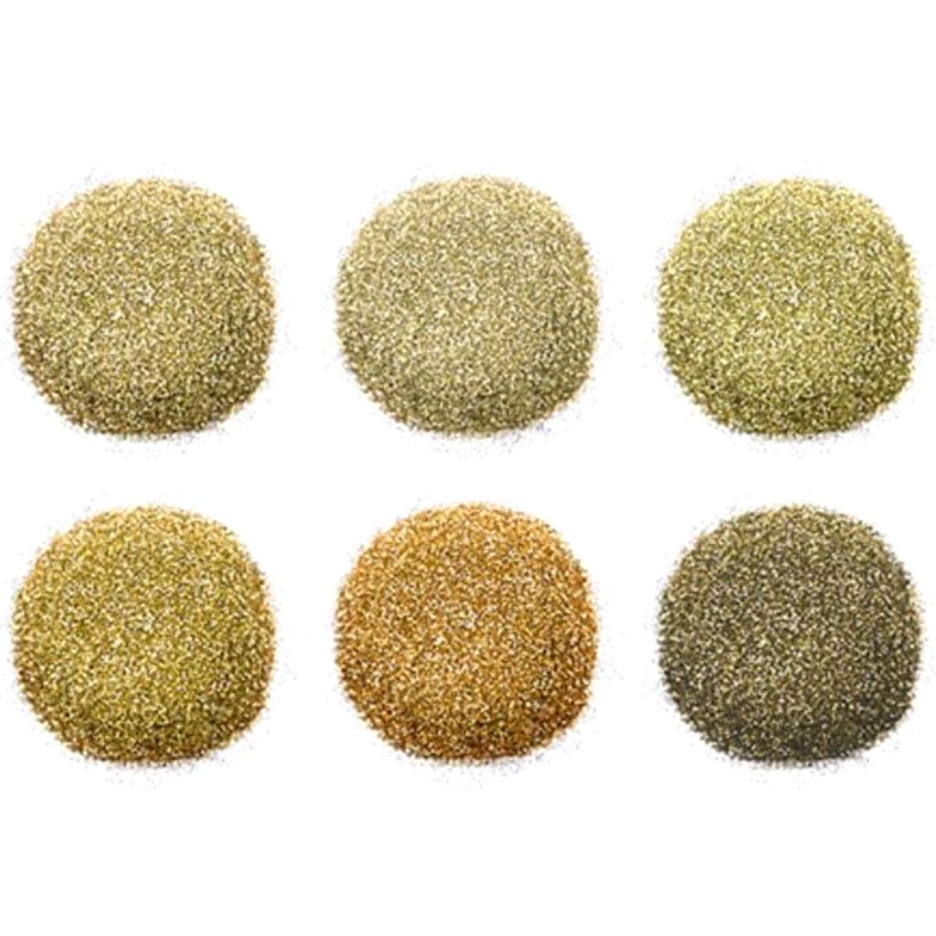 SCRAPBOOK EMB SUPERFINE GLITTER ASST POUCH 12G 