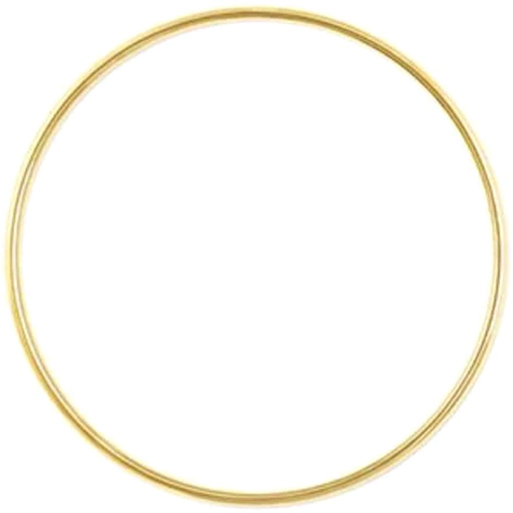 BRASS RINGS ROUND 6" 