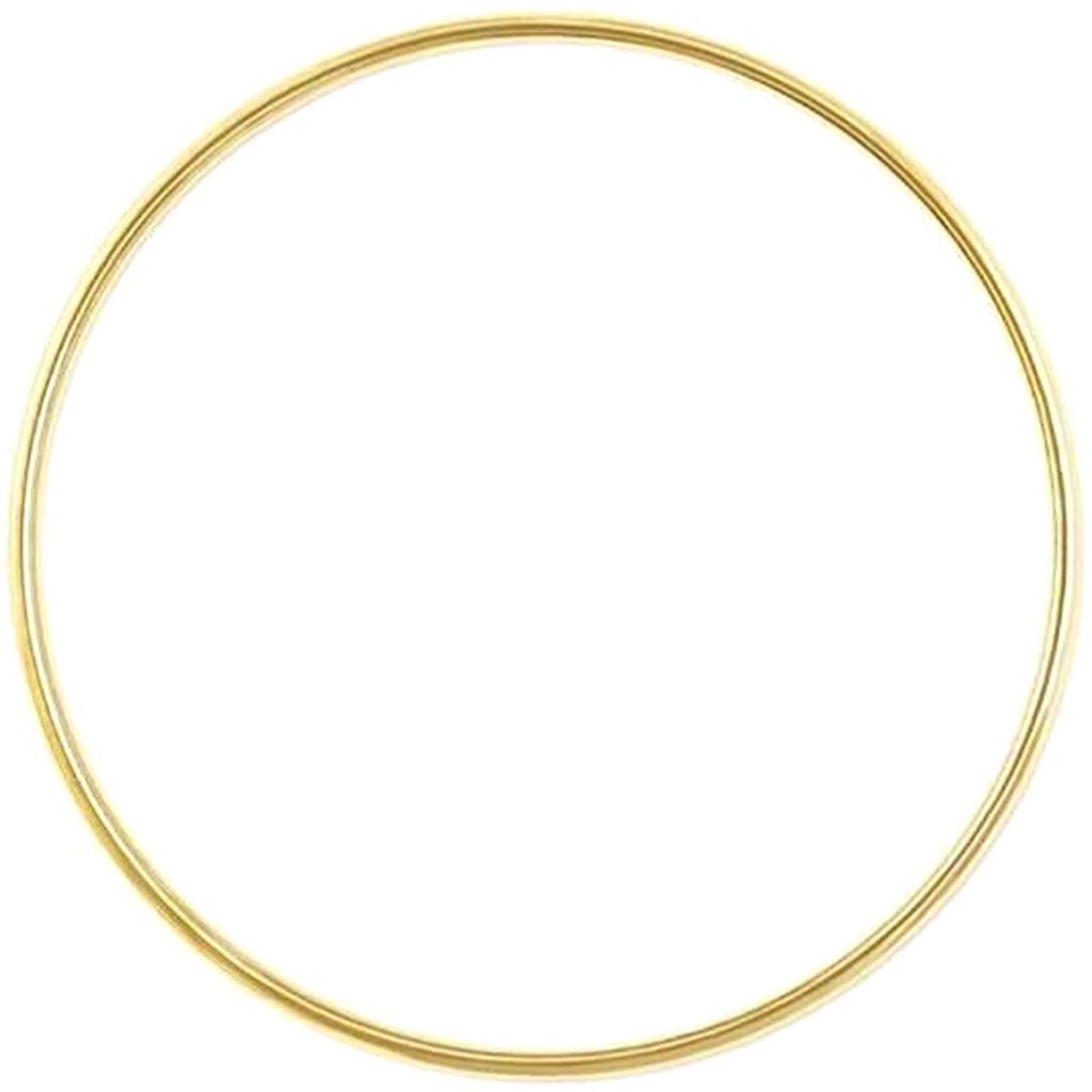 BRASS RINGS ROUND 8" 