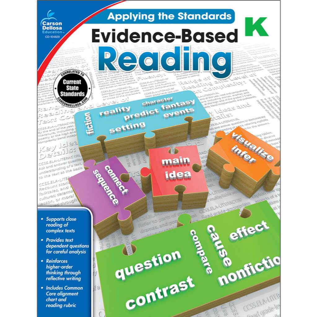 Evidence-Based Reading Workbook Grade K 