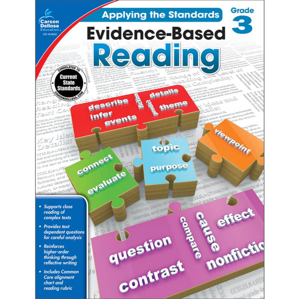 Evidence-Based Reading Workbook Grade 3 