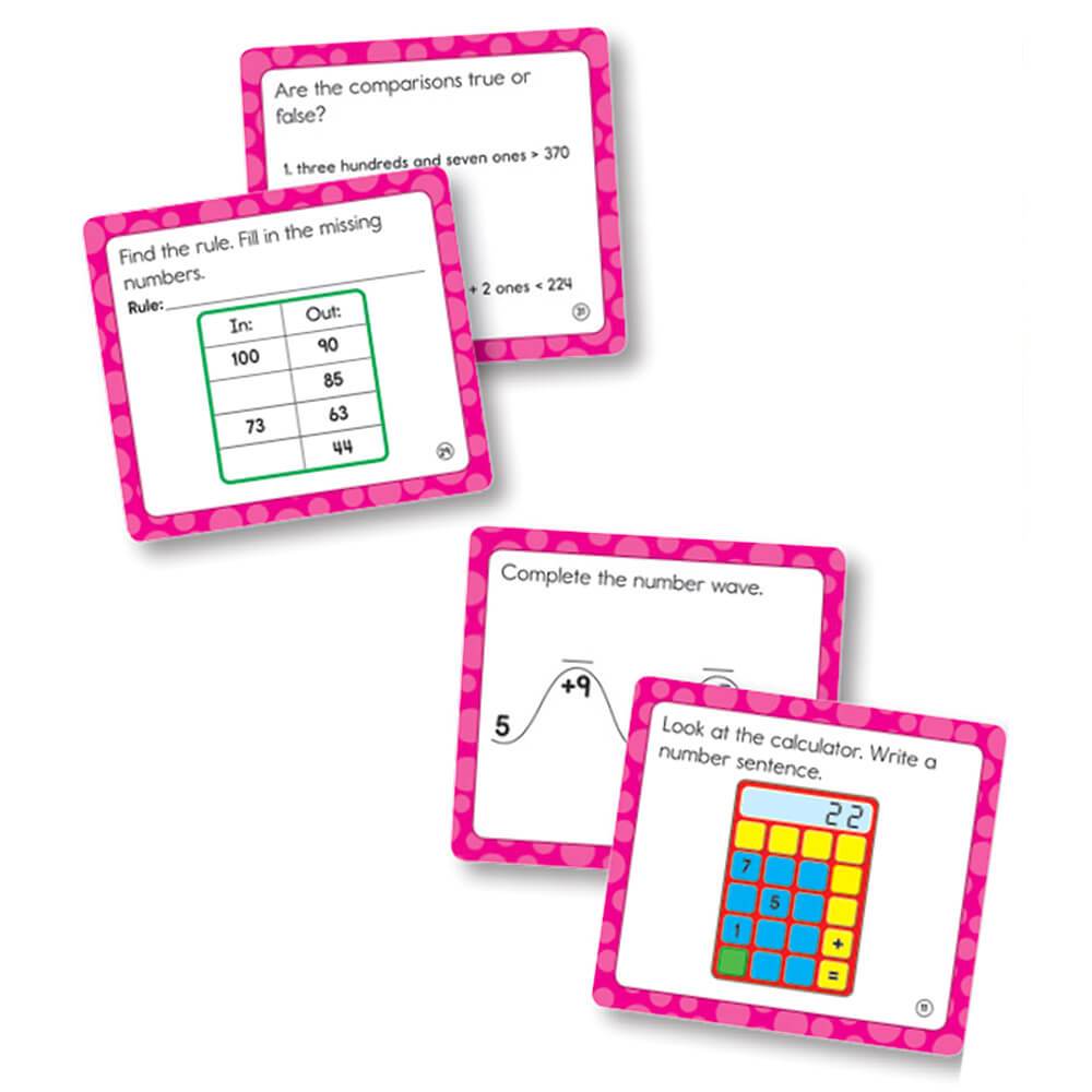 Math Challenge Curriculum Cut-Outs Grad 2 