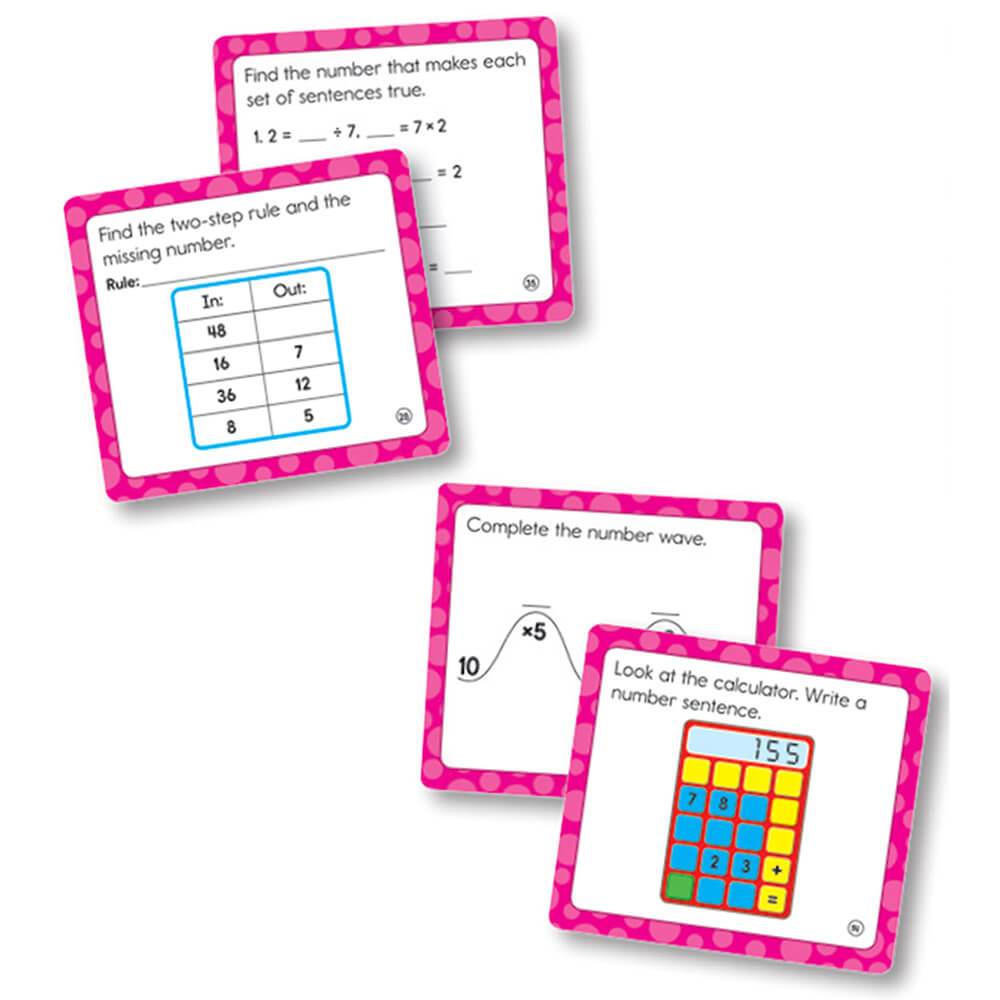 Math Challenge Curriculum Cut-Outs Grade 3 