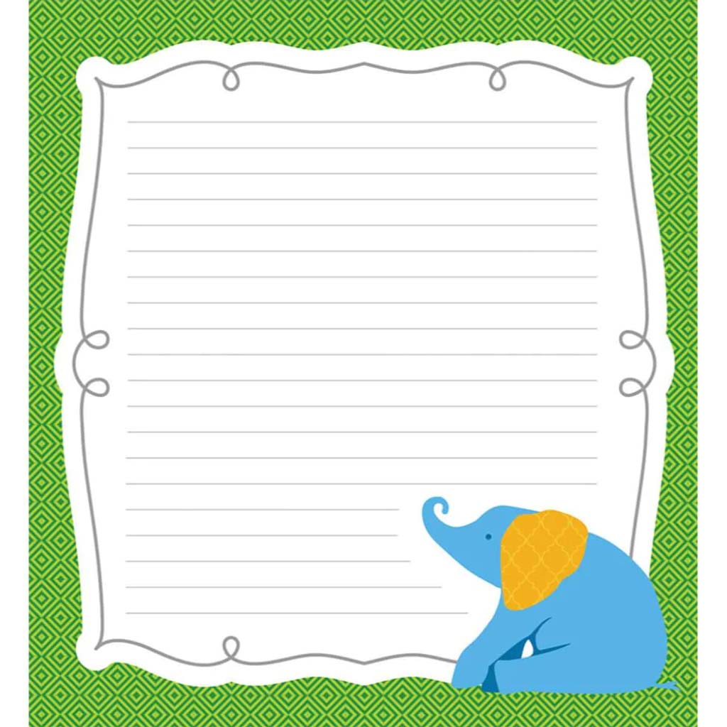 Parade Of Elephants Notepad 