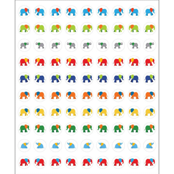 Parade Of Elephants Chart Seals