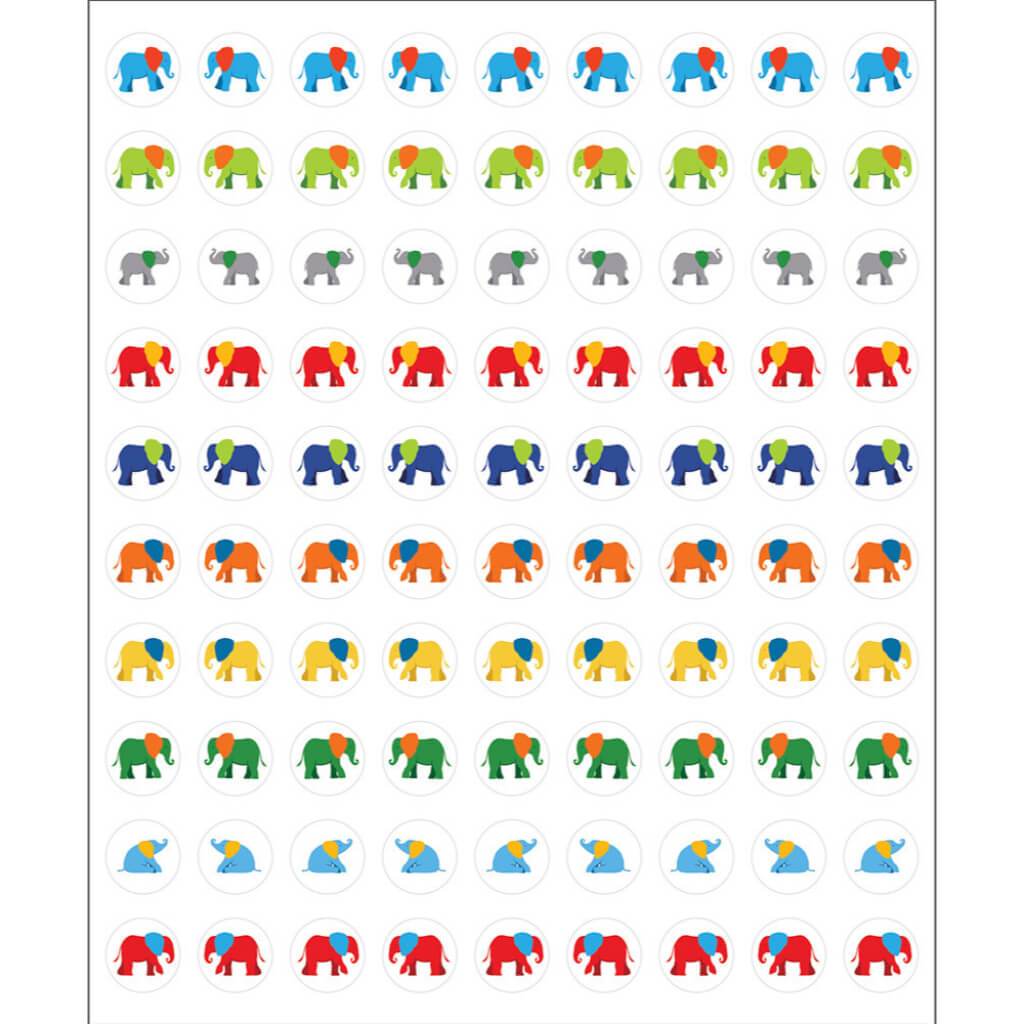 Parade Of Elephants Chart Seals