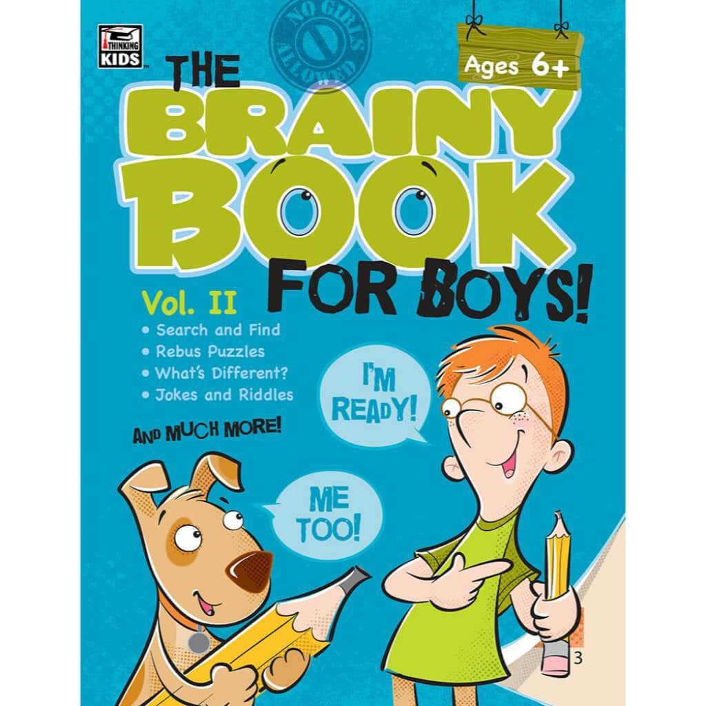 Brainy Book for Boys, Volume 2 Activity Book Grade 1-4 