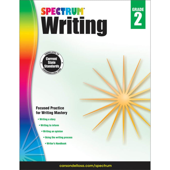 Spectrum Writing Book Grade 2 