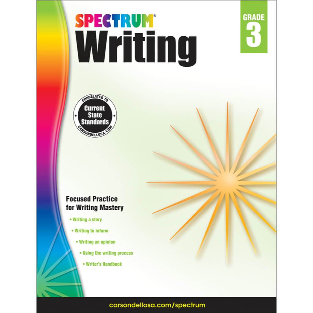 Spectrum Writing Book Grade 3 