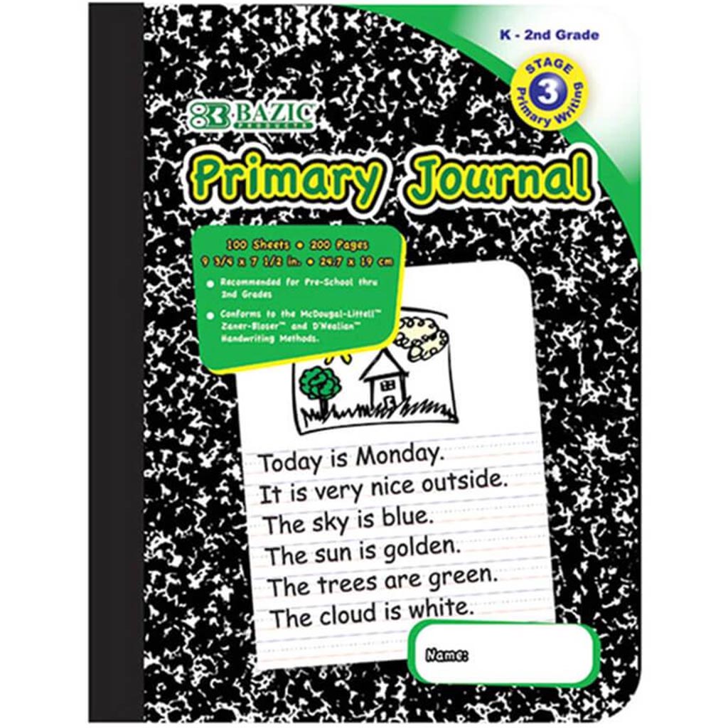 Primary Journal Marble Composition Book 100ct 