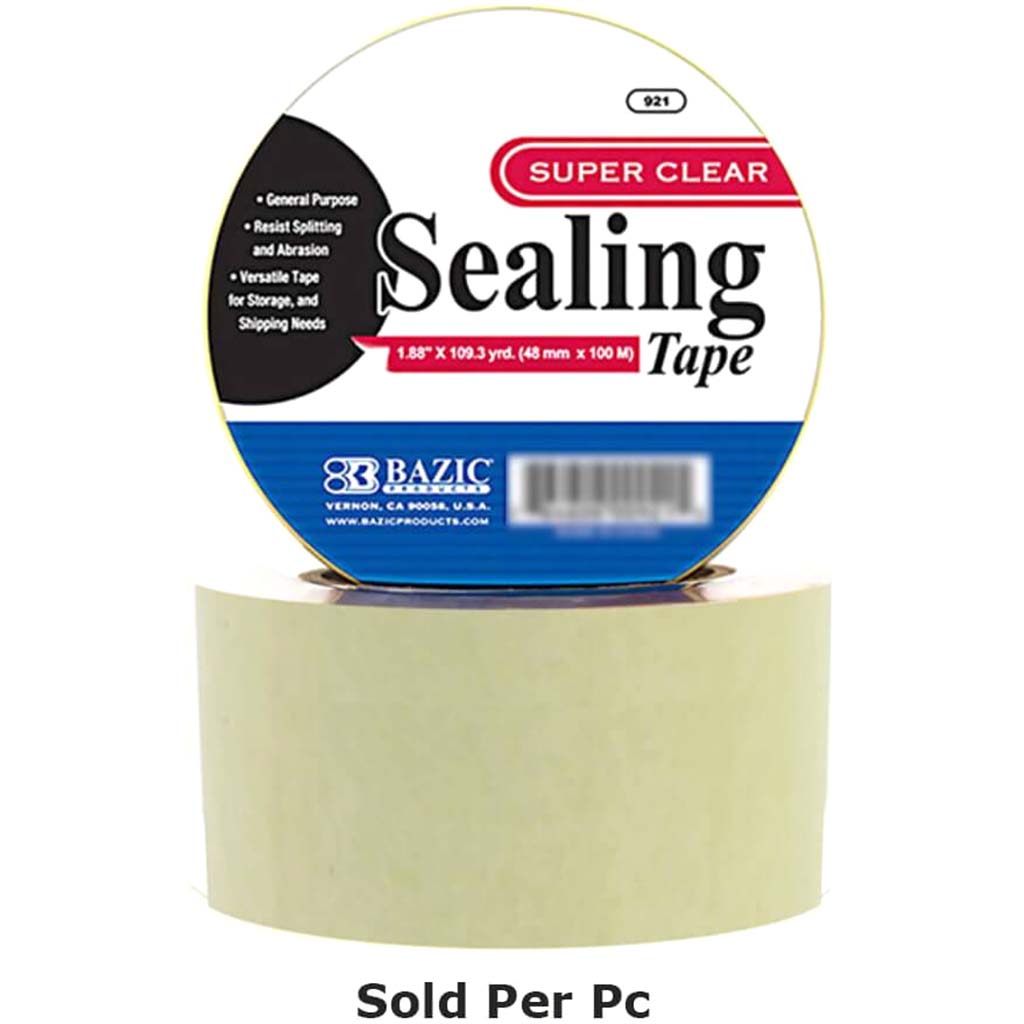 Clear Packing Tape 1.88in x 109.3yd 