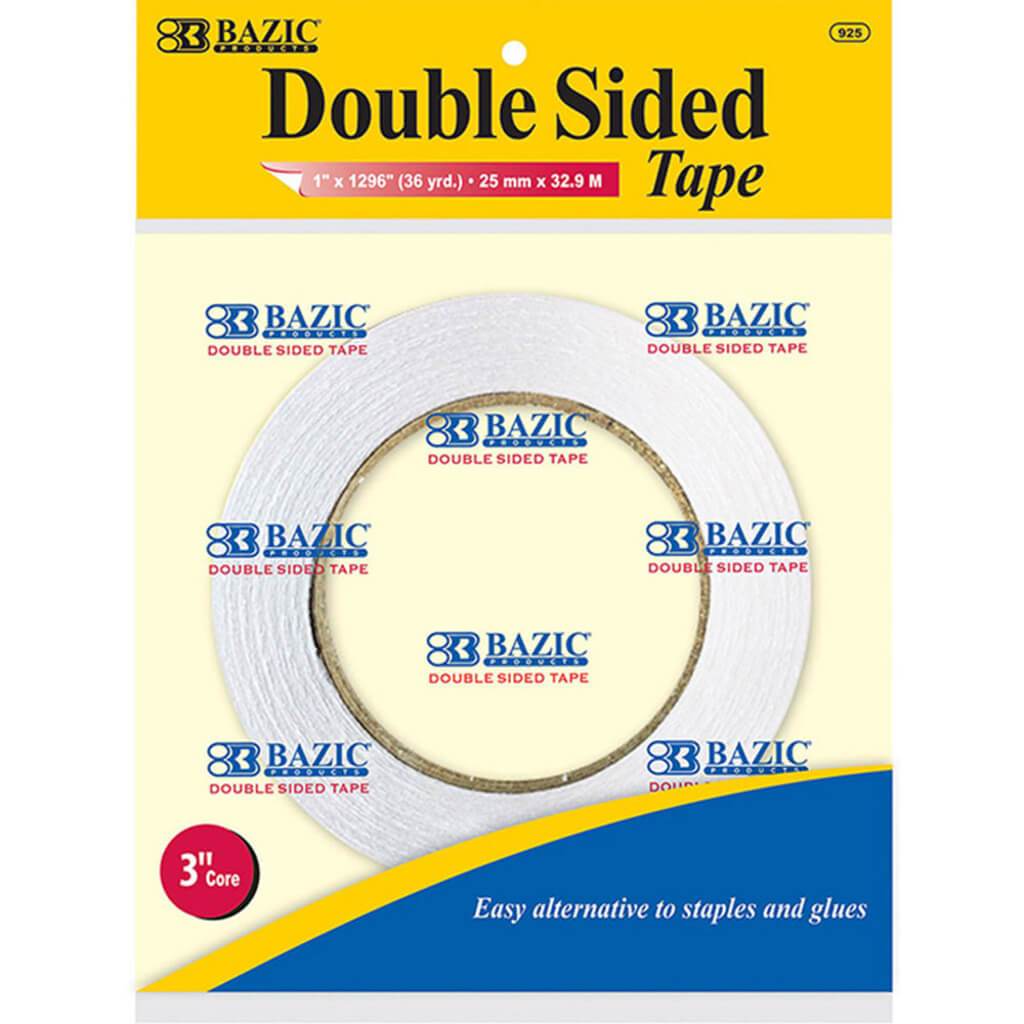 Double Sided Tape 1in x 36yd 