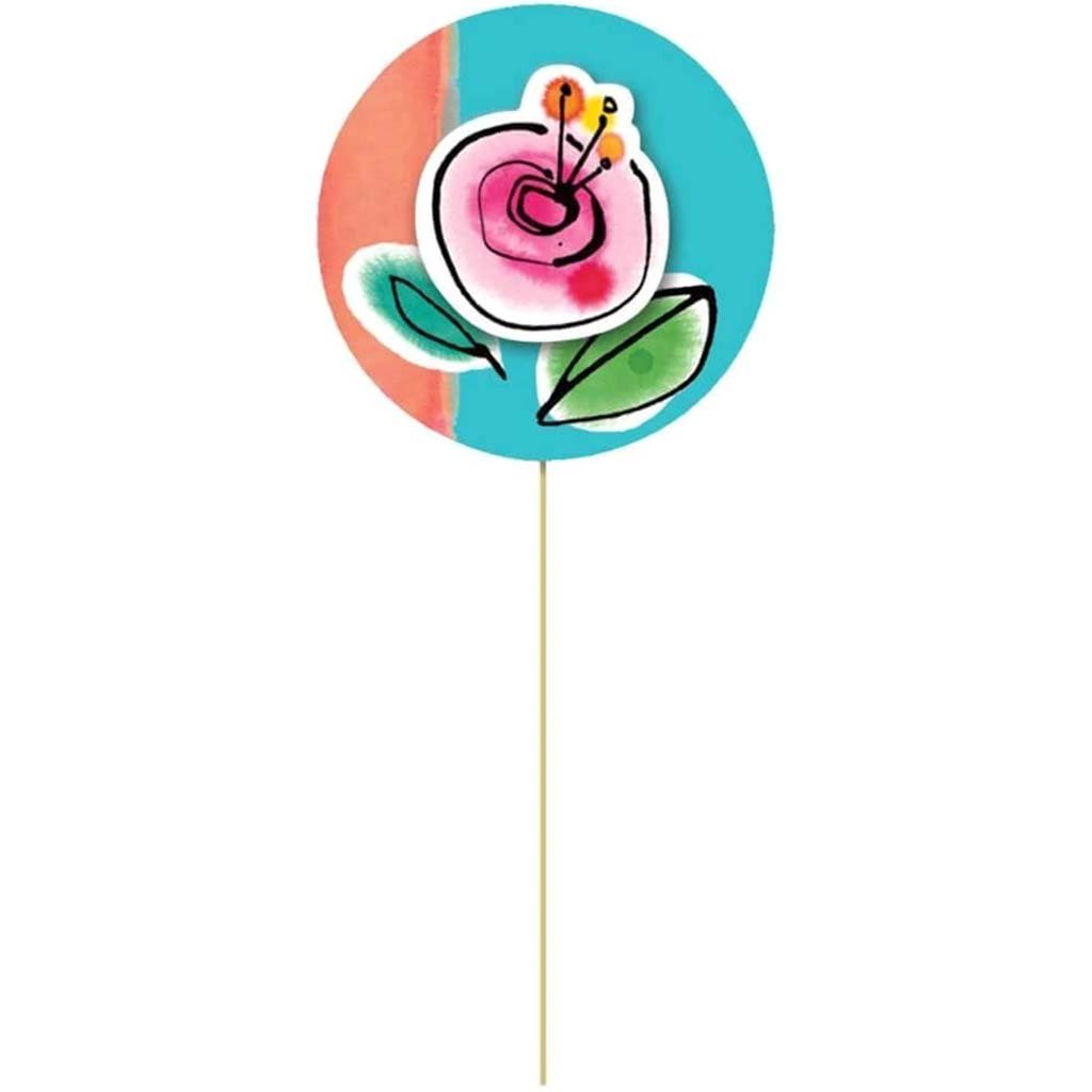 Blooms Die Cut Picks 12ct 