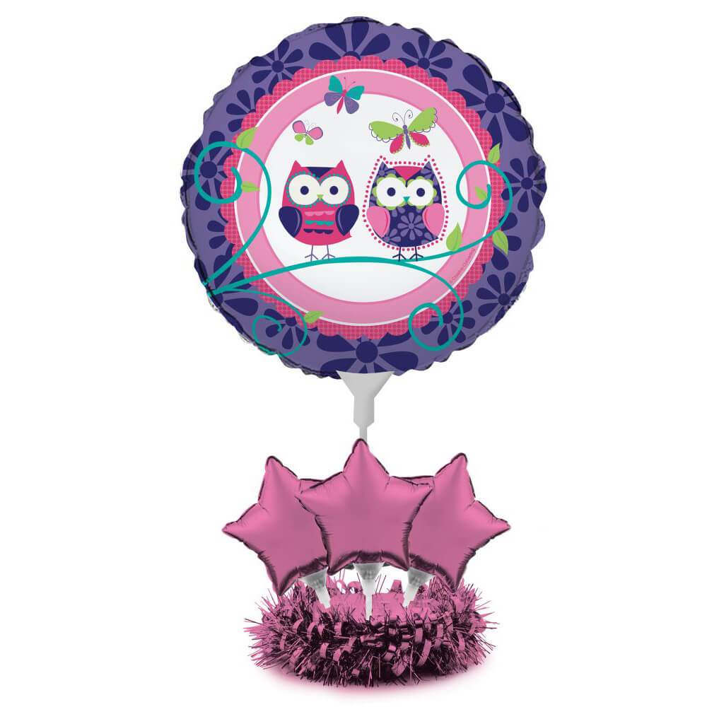 Cp/Bln Kit 4/1Ct Owl Pal Bday 