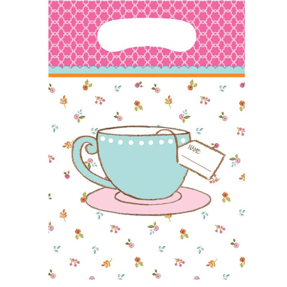 Tea Time, Loot Bag 8ct 