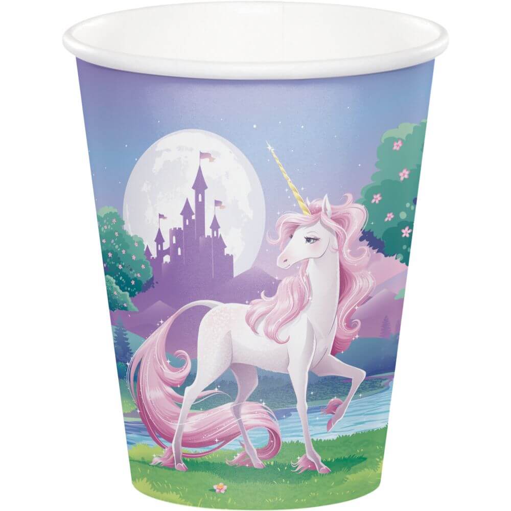 Unicorn Fantasy, Hot/Cold Cups 12oz 8ct 