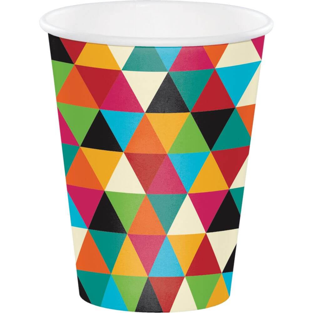 Birthday Kraft, Hot/Cold Cups 12oz 8ct 