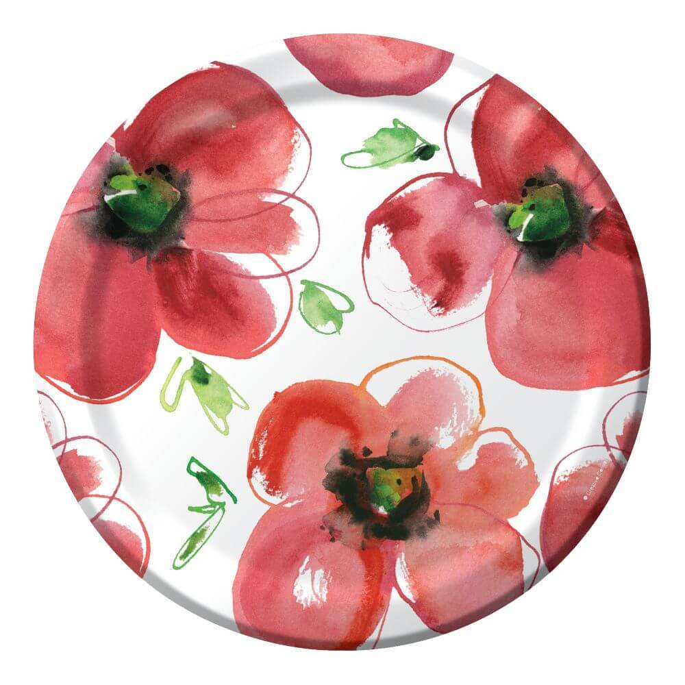 Plt10 Ss 12/8Ct Mod Poppies 