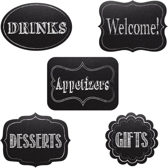 Chalkboard Asst Cut Out 
