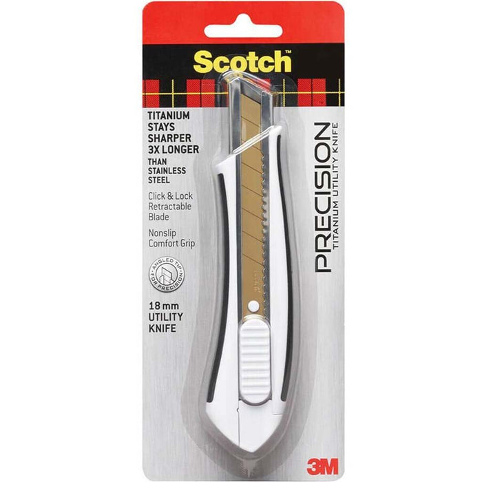 Precision Titanium Utility Knife 18mm 