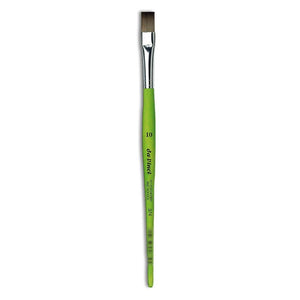 Hobby and School Green Painting Brush Flat