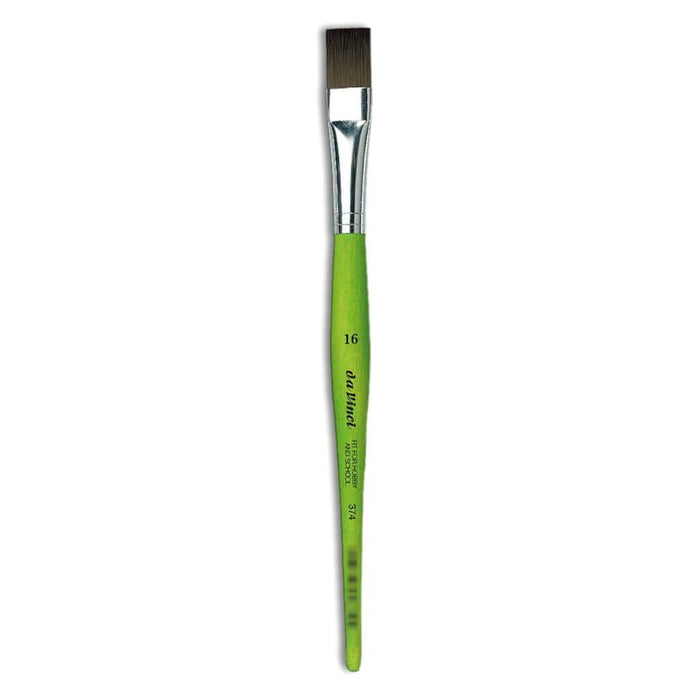 Da Vinci Fit For School & Hobby Brush Flat Size 16